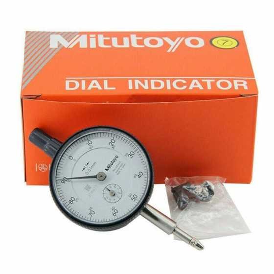 Comparador Mitutoyo 2046A: Resolución de 0.01 mm para un control total
